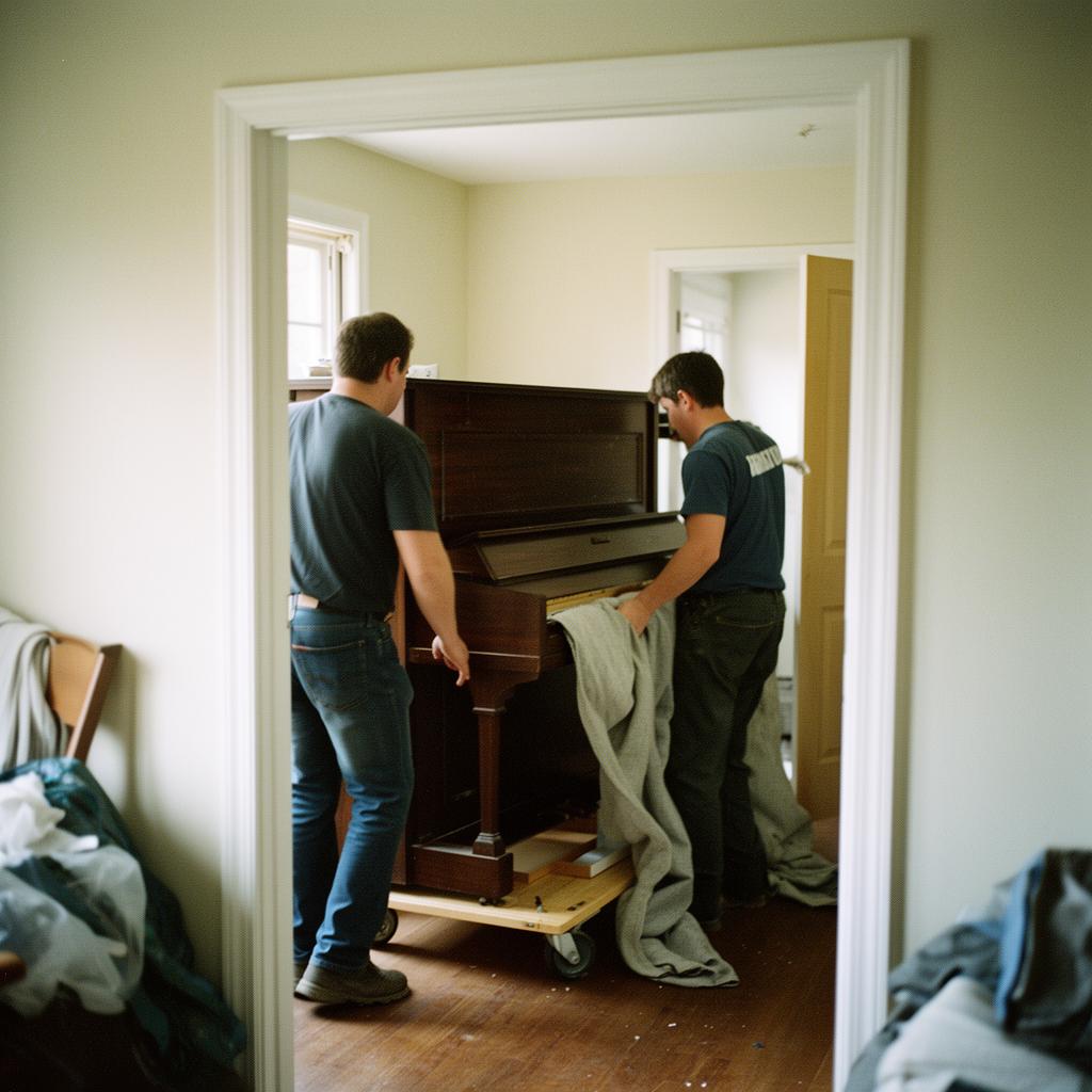 Piano Moving service by movers in Kelowna — Horizon Moving